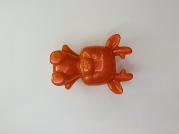 Cerf orange de la forêt enchantée